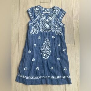 Roller Rabbit, girls size 8, chambray vera dress